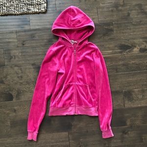 Pink Juicy Velour Jacket